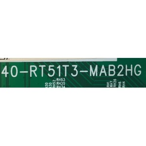 MAIN PARA SMART TV TCL 4K RESOLUCION (3840 x 2160) UHD CON HDR / NUMERO DE PARTE 08-AU43TML-LC260AA / 40-RT51T3-MAB2HG / 08-RT51T25-MA300AA / 08-RT51T25-MA200AA  / PANEL LVU430NDEL / MODELO 43S434